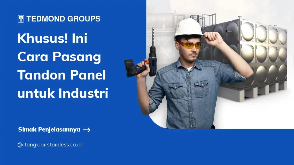 Cara Pasang Tandon Panel