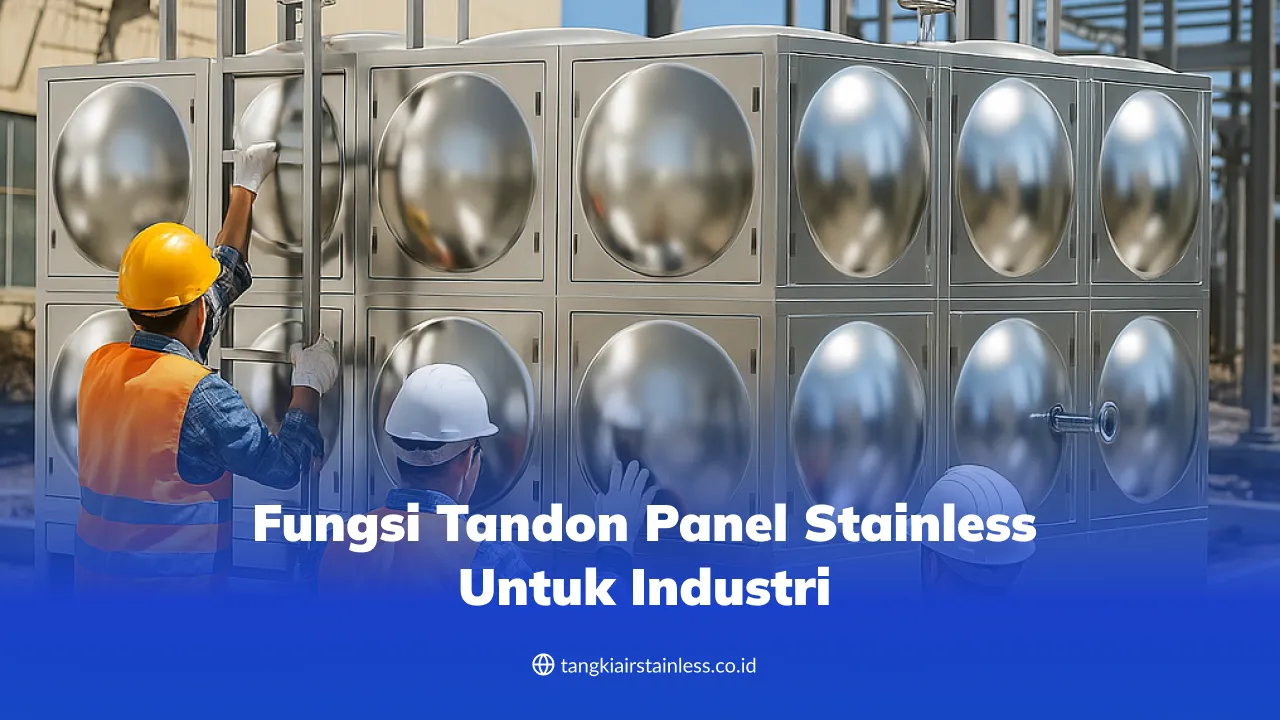 Fungsi Tandon Panel Stainless Untuk Industri