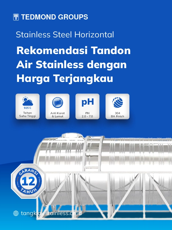 Rekomendasi Tandon Air Stainless dengan Harga Terjangkau