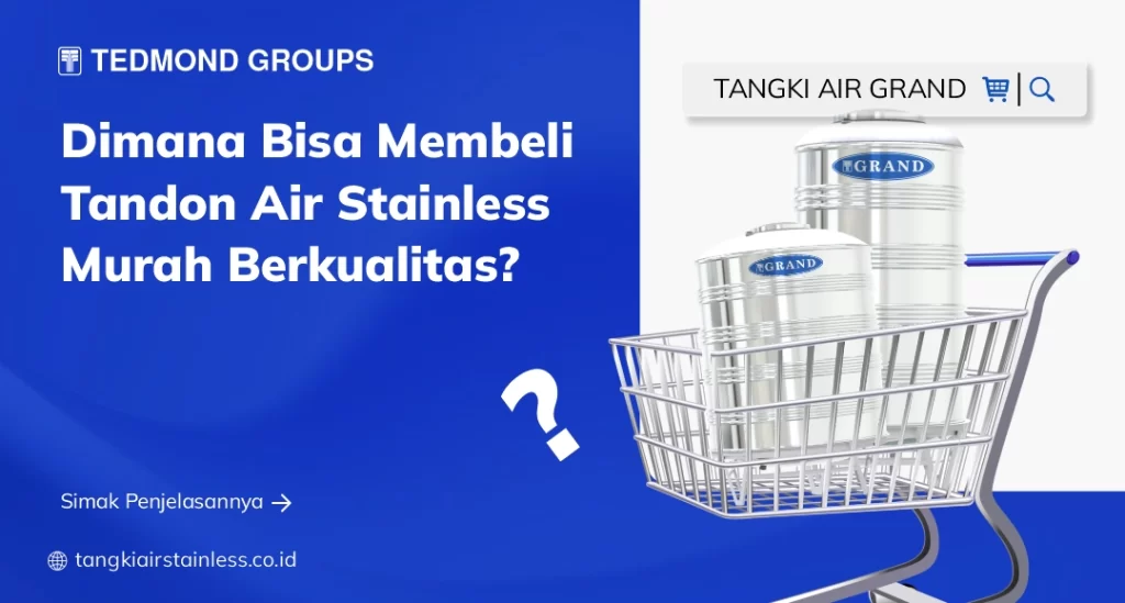 Tandon Air Stainless Murah