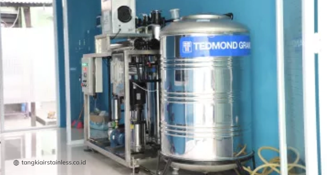 Kenapa Air Minum Lebih Baik Disimpan pada Tandon Stainless?