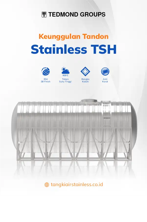 Rekomendasi Tandon Stainless Lebih Awet untuk Jangka Panjang 