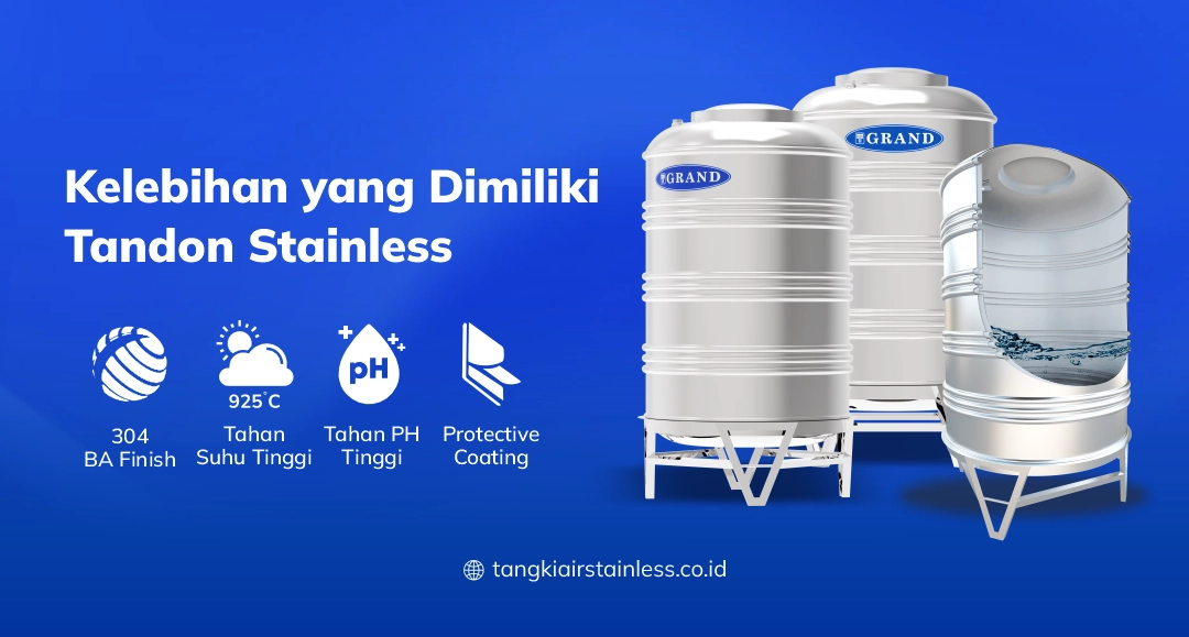 Kelebihan yang Dimiliki Tandon Stainless