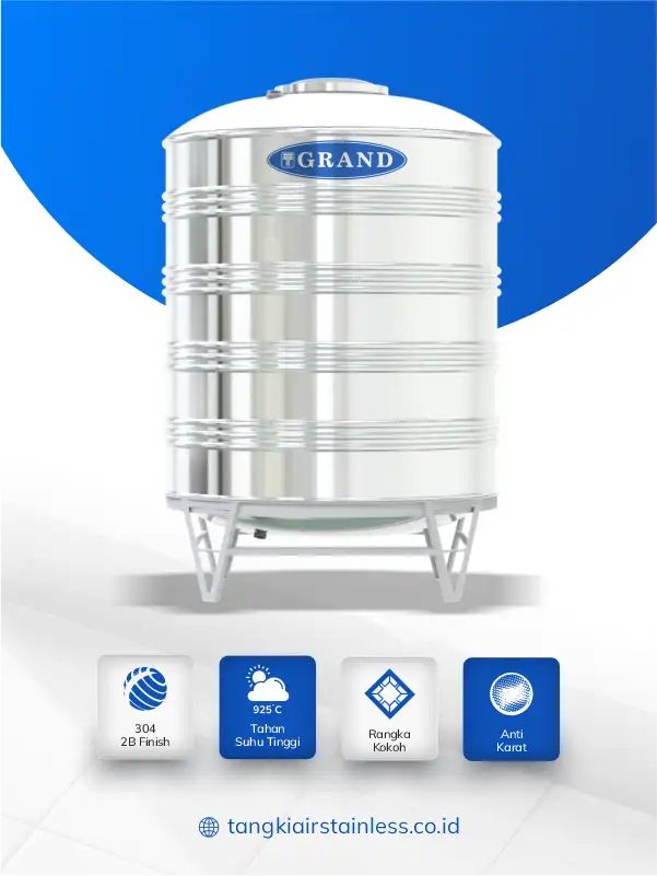 Keunggulan Tandon Stainless Vertikal Grand Dibandingkan Lainnya