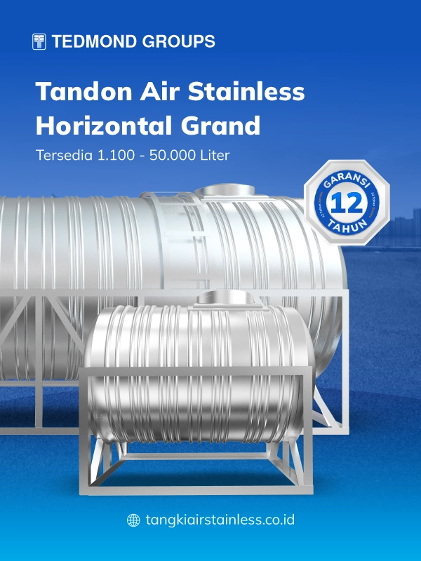 Review Tandon Stainless Steel Horizontal Merk Grand