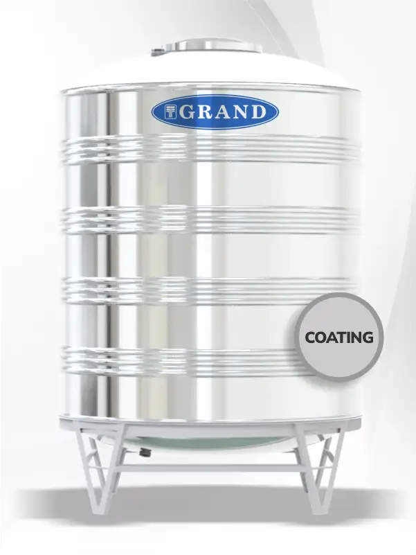 Tandon Stainless Vertikal Grand, Daya Tahan Tinggi 