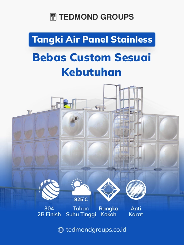 Keunggulan Tandon Stainless Panel Grand