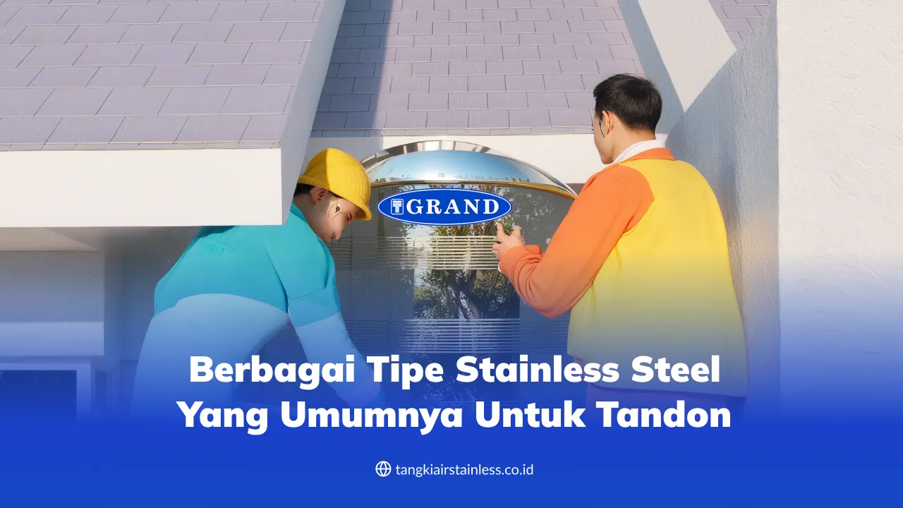 Berbagai Tipe Stainless Steel yang Umumnya untuk Tandon
