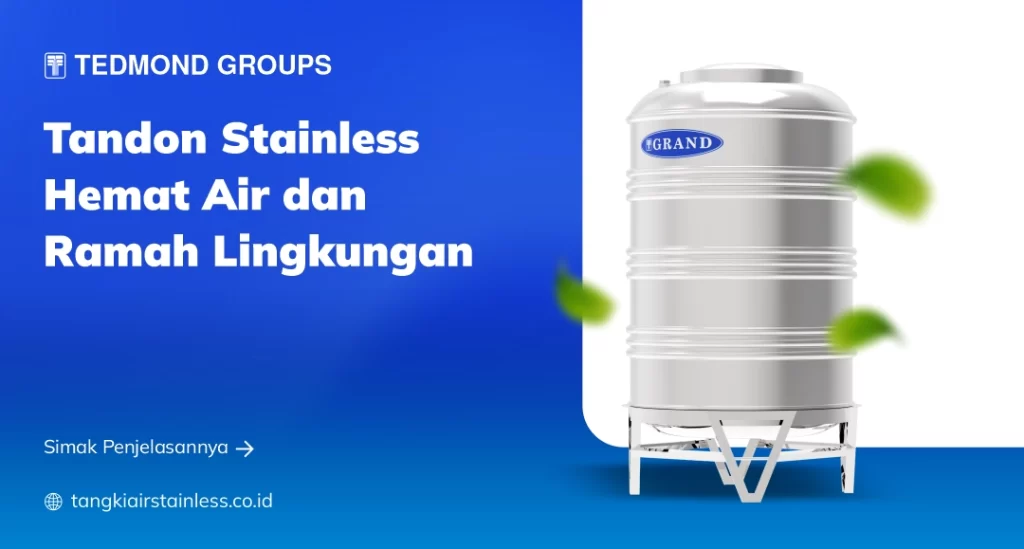 Tandon Stainless Hemat Air dan Ramah Lingkungan