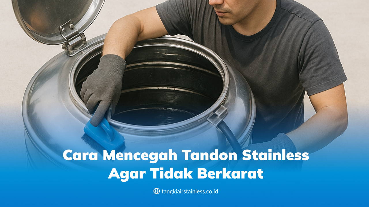 Cara Mencegah Tandon Stainless Agar Tidak Berkarat