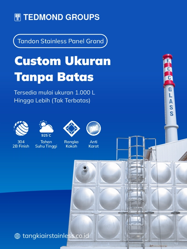 Keunggulan Tandon Stainless Panel Grand