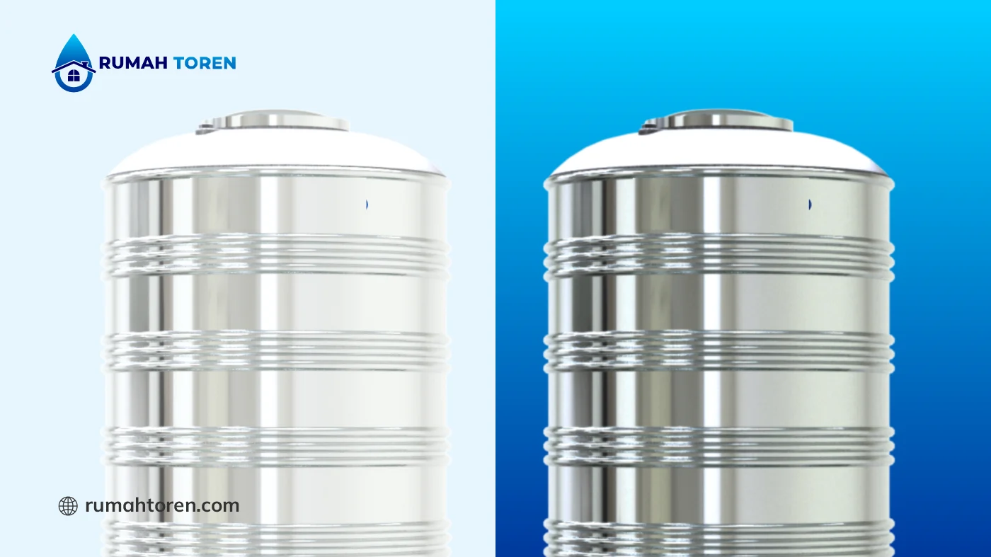 Perbandingan Tandon Stainless 304 Premium dengan Tipe Stainless 201