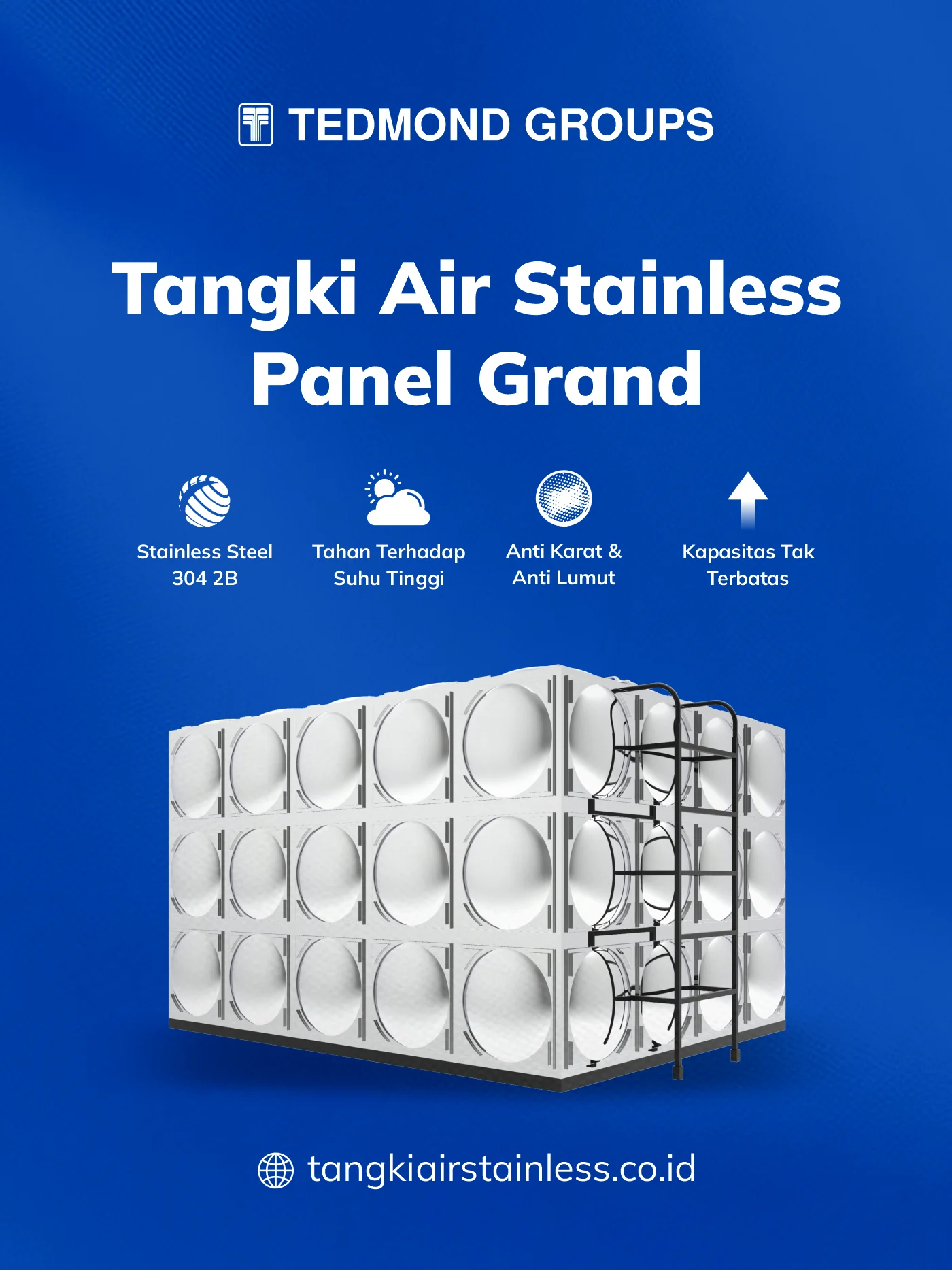 Berbagai Keunggulan Tandon Stainless Panel Grand