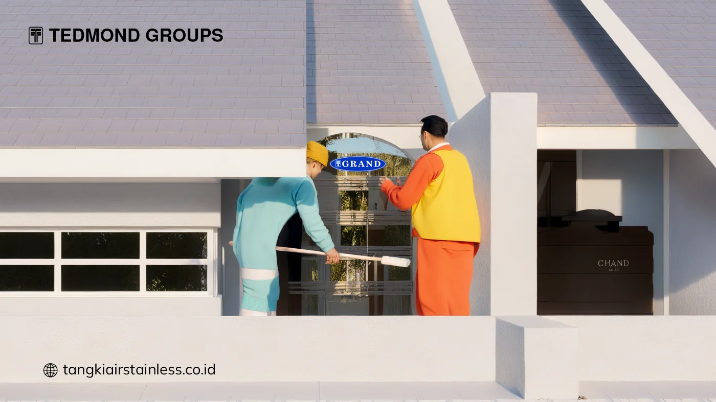Berbagai Manfaat Memiliki Tandon Stainless