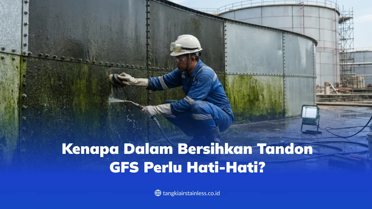 Kenapa dalam Bersihkan Tandon GFS Perlu Hati-Hati?
