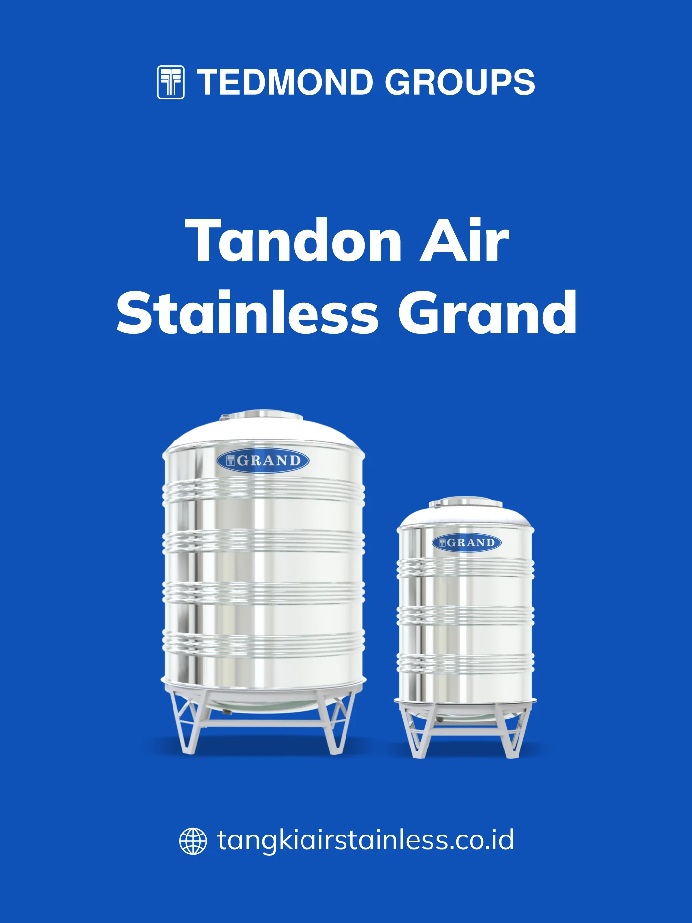 Berbagai Keunggulan Tandon Stainless Vertikal Grand