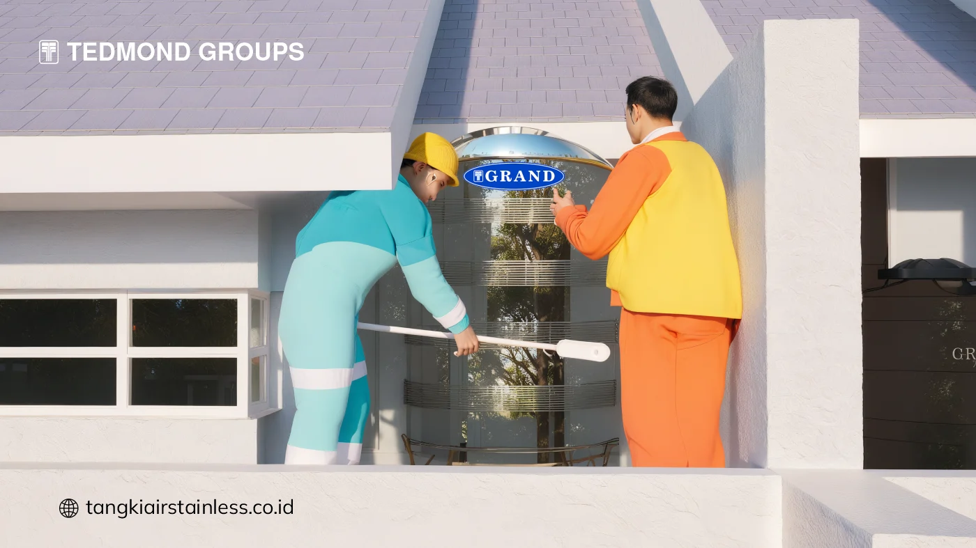Pentingnya Paham Distributor yang Jual Tandon Stainless Vertikal 550L