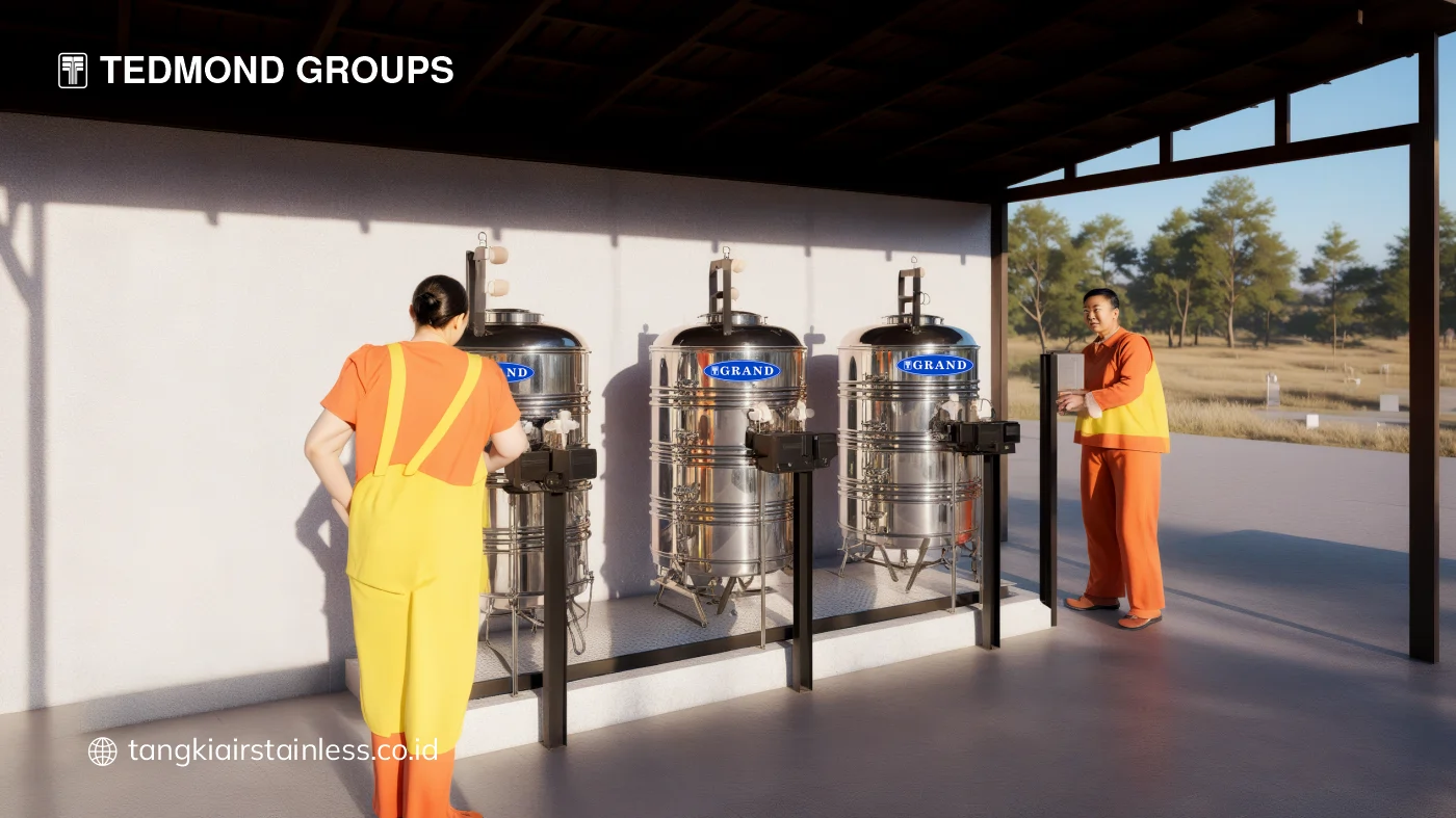 Tips Memilih Tandon Stainless yang Terbaik