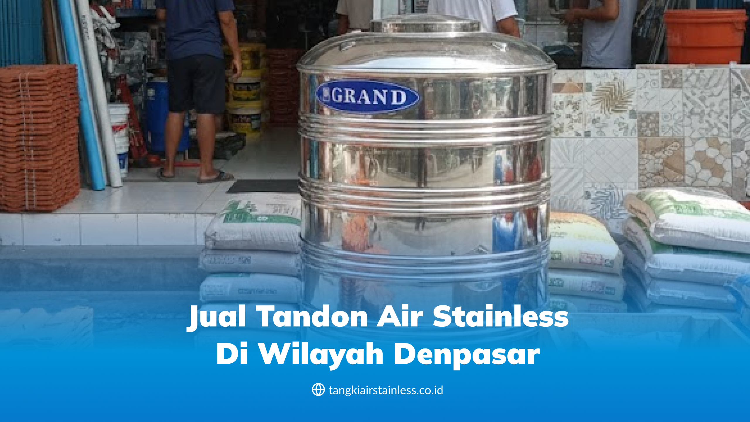 Jual Tandon Air Stainless di Wilayah Denpasar