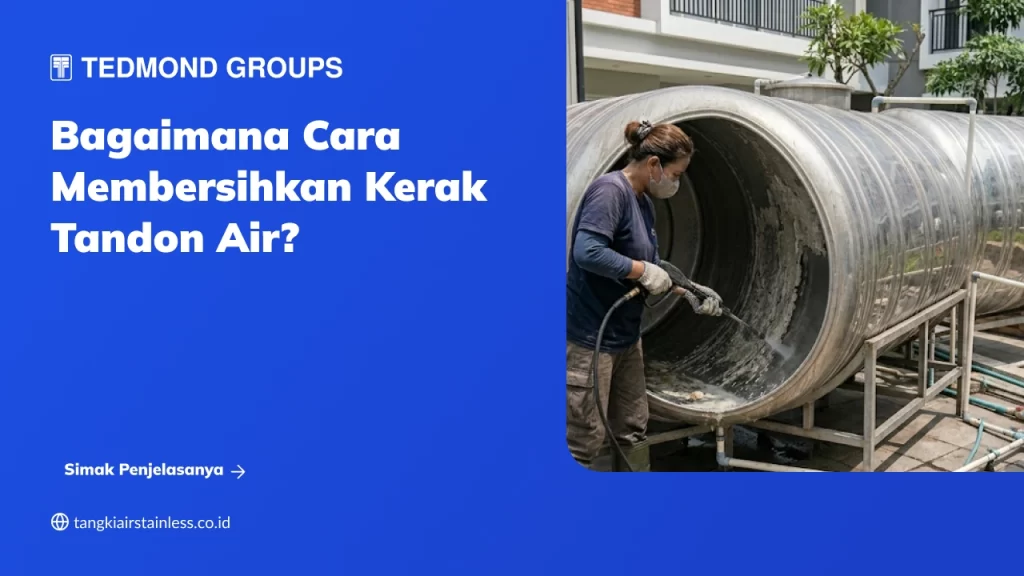 Bagaimana Cara Membersihkan Kerak Tandon Air?