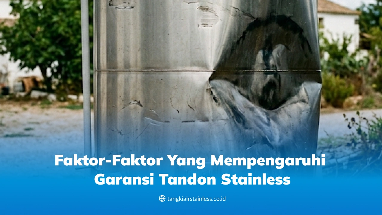 Faktor-Faktor yang Mempengaruhi Garansi Tandon Stainless