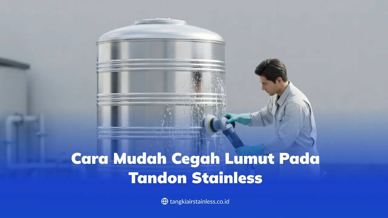 Cara Mudah Cegah Lumut Pada Tandon Stainless
