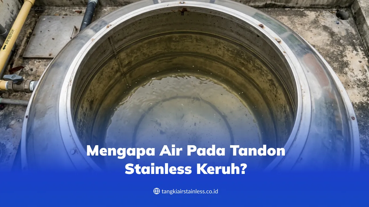 Mengapa Air pada Tandon Stainless Keruh?