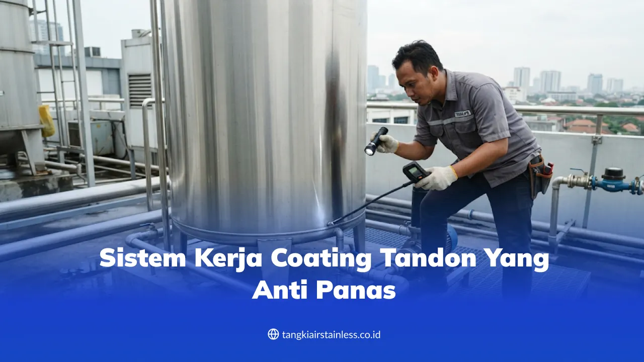 Sistem Kerja Coating Tandon yang Anti Panas