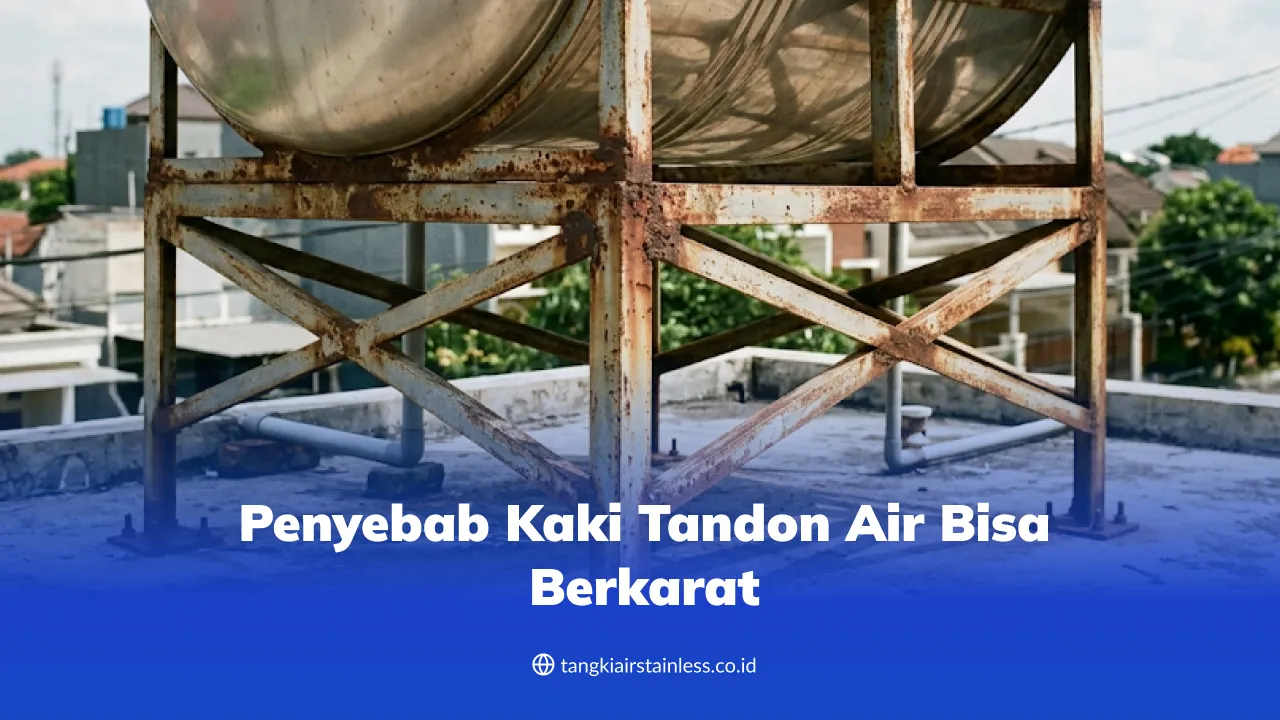 Penyebab Kaki Tandon Air Bisa Berkarat