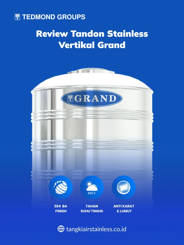 Review Tandon Stainless Vertikal Grand