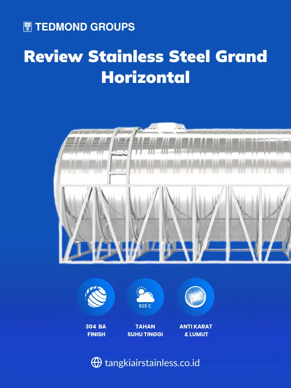 Review Stainless Steel Grand Horizontal