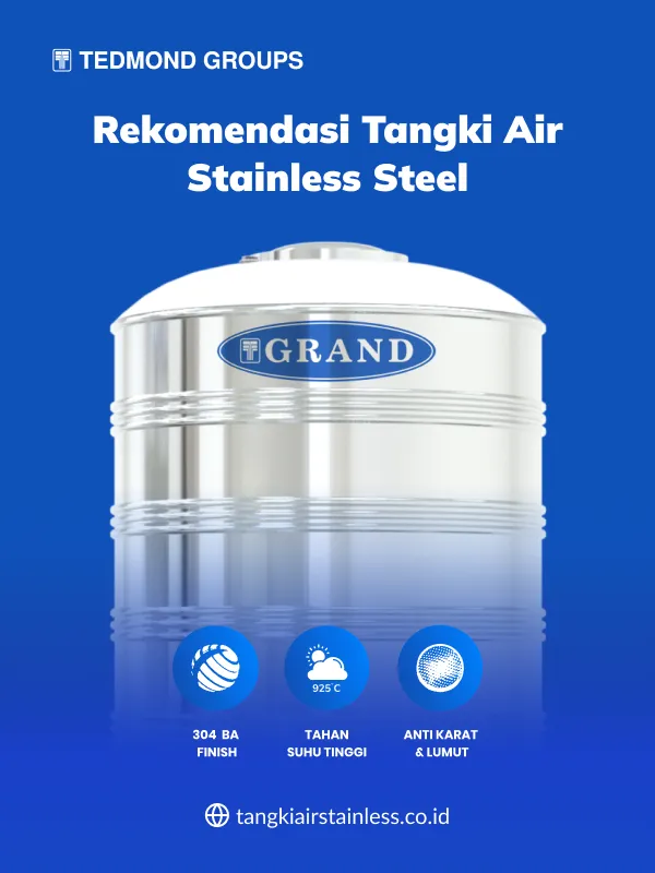 Rekomendasi Tangki Air Stainless Steel